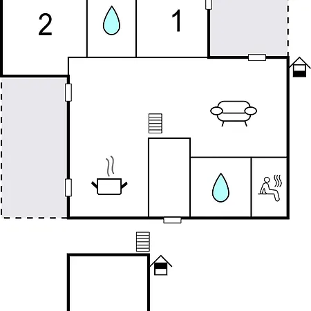 2 Bedroom Gorgeous In Lembruch-duemmer * Lembruch